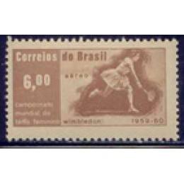 1960-101aé-Campeonato Mundial de Tênis Feminino-CR$ 6.00