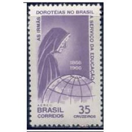 1966-107aé-Cent Congregação das Irmãs Doroteias-Cr$ 35.00