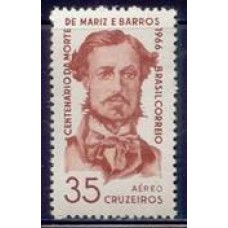 1966-109aé-Cent Morte do Almirante Mariz e Barros-Cr$ 35.00