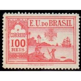 1900-01-4º Centenário do Descobrimento Brasil-100 réis