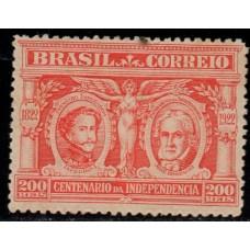 1922-15- Cent.da Independência e Expo Nacional-200 réis