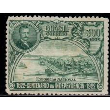 1922-16-Cent.Independência e Expo Nacional-300 réis