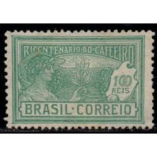 1928-21-Bicentenário do Plantio do Café no Brasil-100 réis
