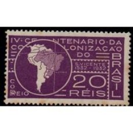 1932-41-4º Centenário da Fundação S.Vicente-20 réis 1932-41-4º Centenário da Fundação S.Vicente-20 réis
