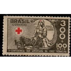 1935-89-3ª Conferência Panamericana da Cruz Vermelha-300+100 réis