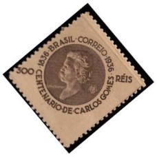 1936-106-Centenário de Nascimento de Carlos Gomes-300 réis
