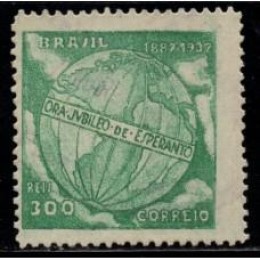 1937-118-Cinquentenário do Esperanto-300 réis
