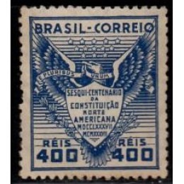 1937-126-150 Anos da Constituição Norte Americana-400 réis