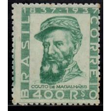 1938-130-Cent. Nasc. Brigadeiro José V.C. Magalhães-400 réis