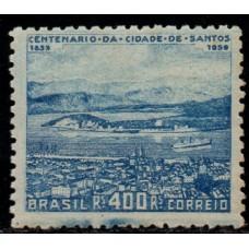 1939-136-Cent Municipio de Santos-400 réis