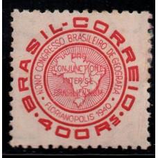 1940-151-9º Congresso Bras.de Geografia-400 réis