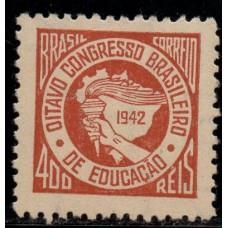 1942-176-8º Congr.Bras.de Educação-400 réis