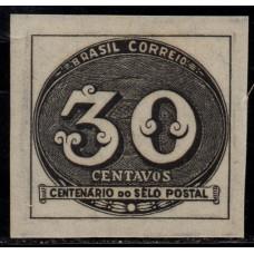 1943-180-Centenário do Selo Brasileiro-30 cts