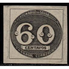 1943-181-Centenário do Selo Brasileiro-60 cts