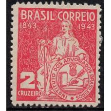 1943-184-Centenário Instituto Advogados Brasileiros-Cr$2.00