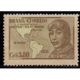 1951-268-29º Aniv.da 1ª Viagem Aerea entre N.York e RJ