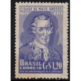 1952-281-2º Cent.da Cidade de Mato Grosso-Vila Bela