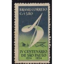 1953-295-Propaganda do 4º Cent.de S.Paulo 1953-295-Propaganda do 4º Cent.de S.Paulo