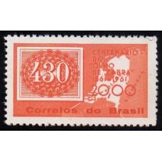 1961-467-Centenario dos Selos"Coloridos"