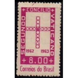 1963-486-21º Concilio Ecumenico Vaticano II-Cruz