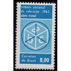1963-487-Semaba Nac.de Educação-Emblema