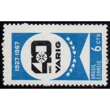 1967-567-40º Aniversário da Varig