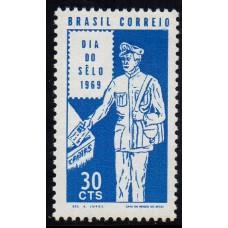 1969-641-Dia do Selo-Carteiro