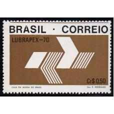 1970-689-Expo Filatélica Lubrapex 70/RJ