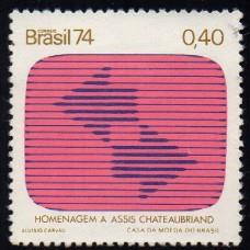 1974-837-Homenagem aos Meios  de Comunicacao