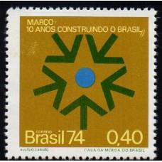 1974-838-10 Anos da Revolucao  de 1964