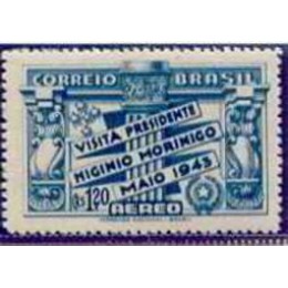 1943-46aé-Visita Pres H.Moringo do Paraguai-Cr$1.20