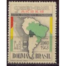 1943-47aé-Visita Pres Peñaranda da Bolívia-Cr$ 1.20