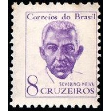 1963-519-Vultos Célebres-Severino Neiva-Cr$8.00