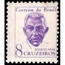 1963-519-Vultos Célebres-Severino Neiva-Cr$8.00