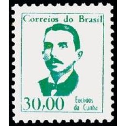 1966-520-Vultos Célebres-Euclides da Cunha-Cr$30.00