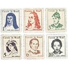 1967/1969-526/531-Mulheres Famosas do Brasil-