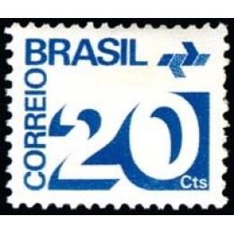 1972-542-Tipo Cifra -Sem Filigrana-20cts