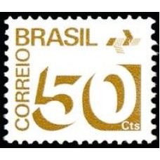 1972-545 Tipo Cifra Sem Filigrana-50cts