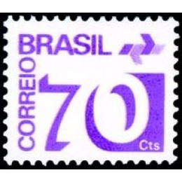 1975-551-Tipo Cifra-c/barras fosforescente-70cts