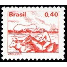 1976/1977-561-Profissões-Sem Filigrana-Vaqueiro-0.40
