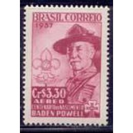 1957-85aé-Cent Lord Baden Powell-Cr$ 3.30