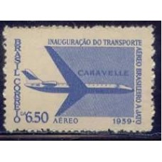 1959-89aé-Inauguração do Transporte Aéreo Brasileiro-Cr$ 6.50