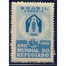 1960-92aé-Ano Mundial Refugiado-Cr$ 6.50
