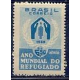 1960-92aé-Ano Mundial Refugiado-Cr$ 6.50