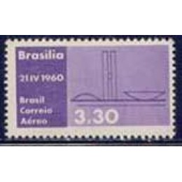 1960-93aé-Inauguração de Brasilia/DF-Cr$ 3.30
