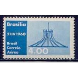 1960-94aé-Inauguração de Brasilia/DF-Cr$ 4.00