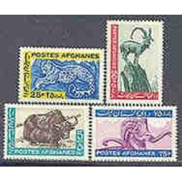 1964-756/59-Afganistão-Animais selvagens