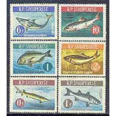 1964-671/76-Albania-Peixes 