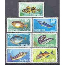 1967-955/61-Albania-Peixes