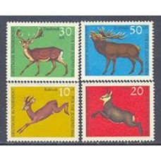 1966-364/67-Alemanha Ocidental-Cervos